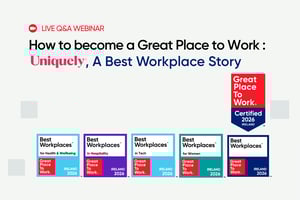 Recording | How to become a Great Place to Work - A Best Workplace Story